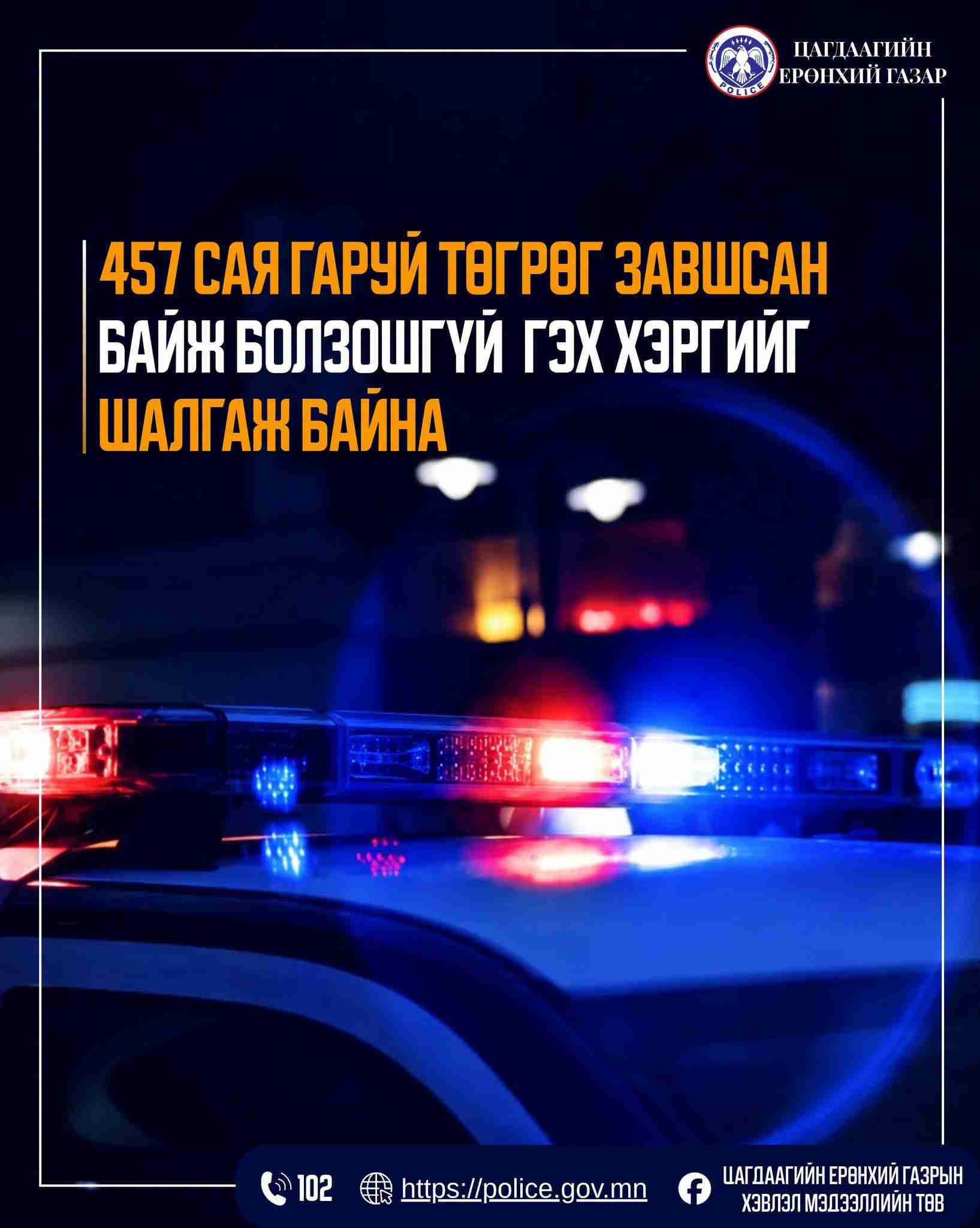 457 сая гаруй төгрөг завшсан байж болзошгүй гэх хэргийг шалгаж байна